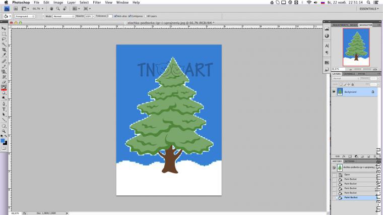 Делаем схему для вышивки из любой картинки, используя Photoshop, фото № 2