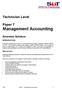 Paper 7 Management Accounting