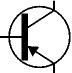 PNP transistor symbol