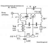 Сверхрегенеративный FM (УКВ) радиоприемник на транзисторе ГТ313