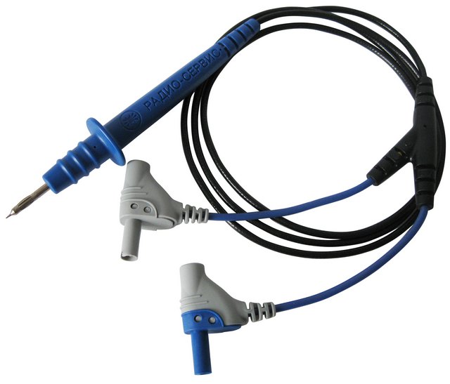 Специальный шнур для замеров сопротивления изоляции на экранированный кабелях