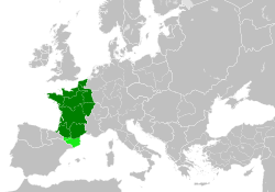 The Kingdom of France in 1000