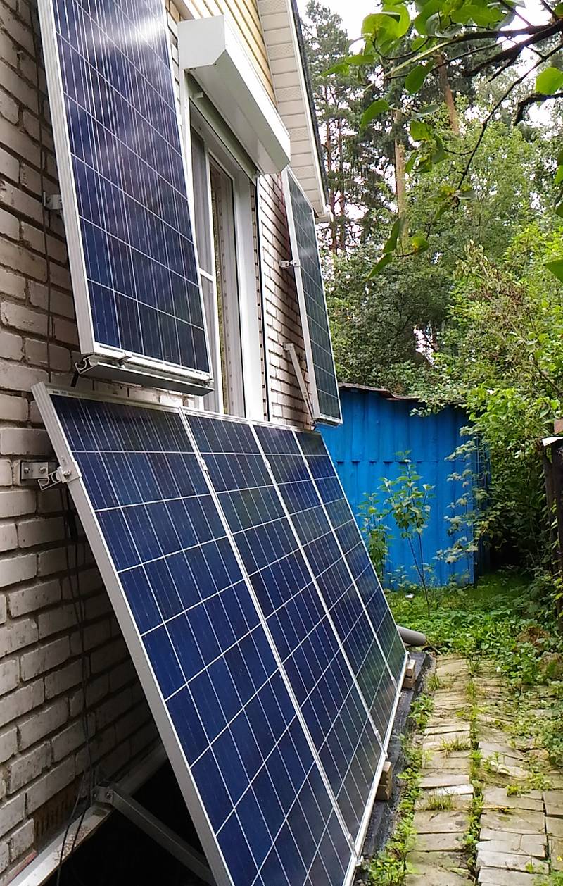 Солнечные панели сетевой солнечной электростанции