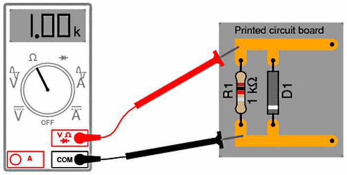 как проверить резистор мультиметром не выпаивая из схемы