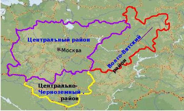 географические районы россии